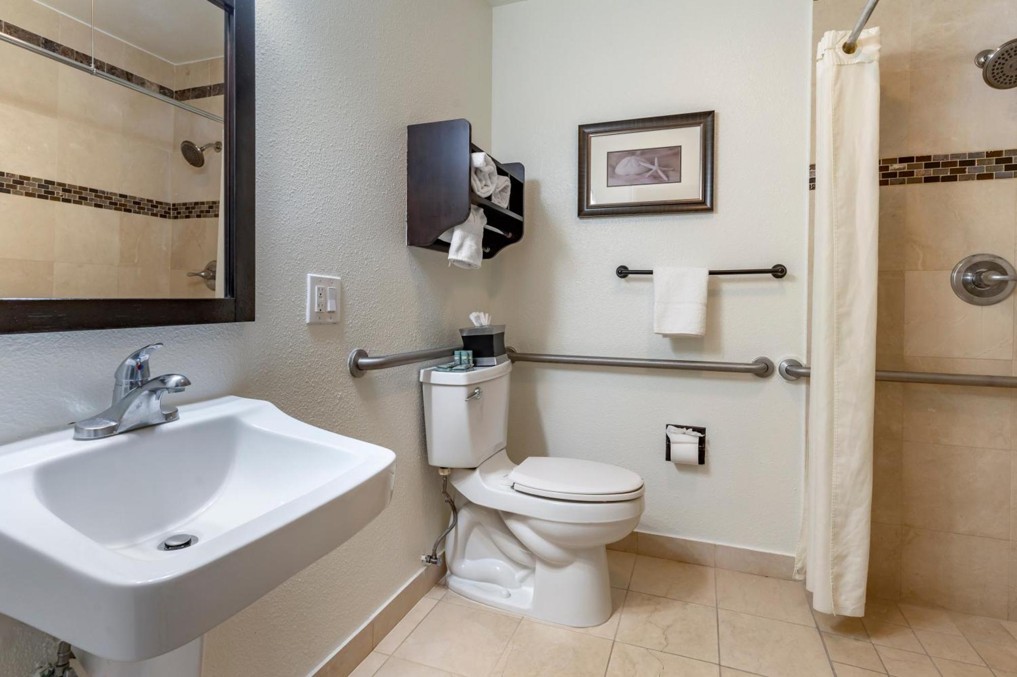 Queen Room with Roll-In Shower - Disability Access/Non-Smoking